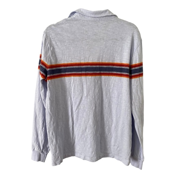 Marine Layer Long Sleeve Rugby Polo Men's Size Small - Picture 2 of 4